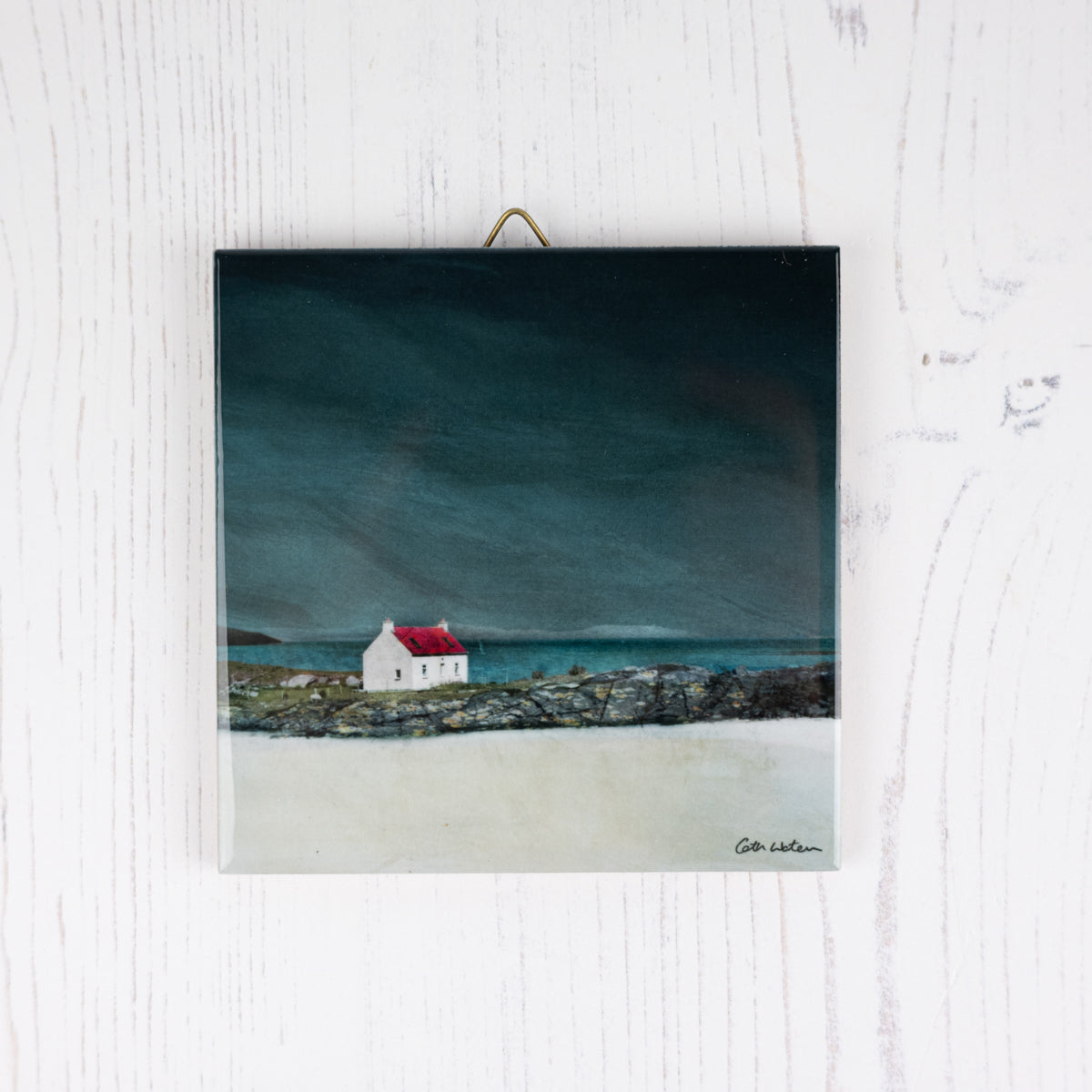 The Isle of Barra Gift Boxed 4.25" ceramic tile