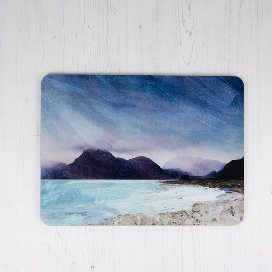 Elgol Shore Isle of Skye Cork Backed Table Mat