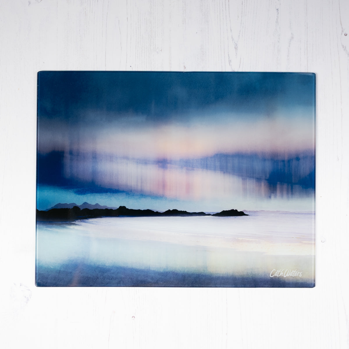 Arisaig Aurora Skye Glass Worktop Saver