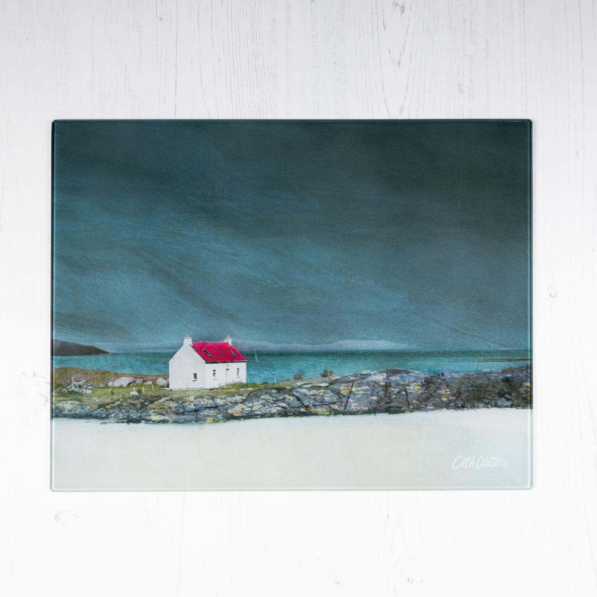 The Isle of Barra Glass Worktop Saver