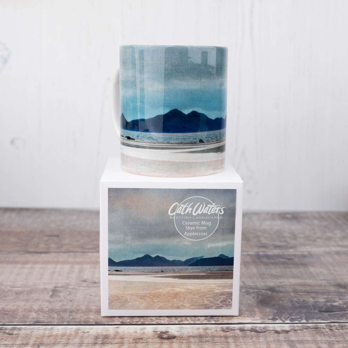 "A walk on the beach" Skye from Applecross Mug