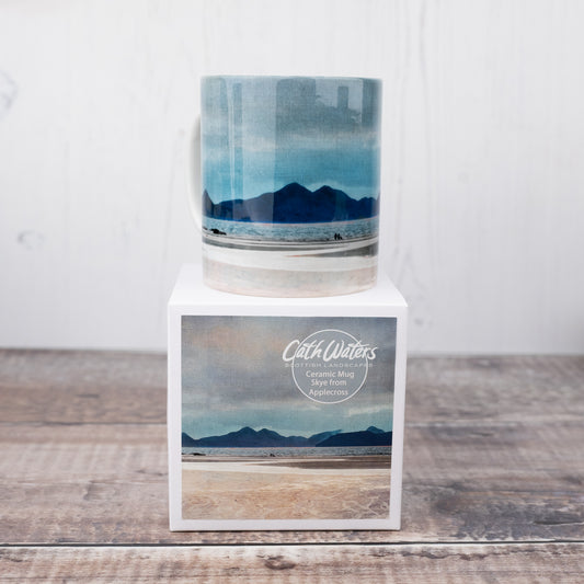 "A walk on the beach" Skye from Applecross Mug