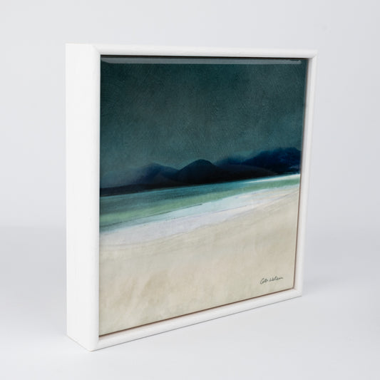 Horgabost Harris Wood Framed 6" ceramic tile