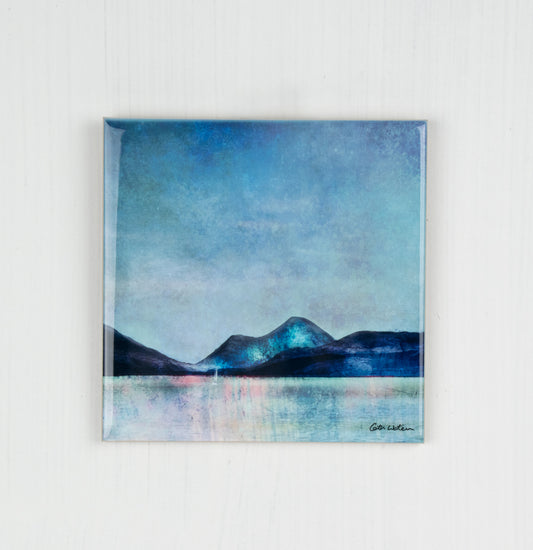 Sound of Mull Inlaid Ceramic Tile