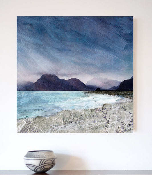 Elgol Shore Isle of Skye Limited Edition Canvas Print