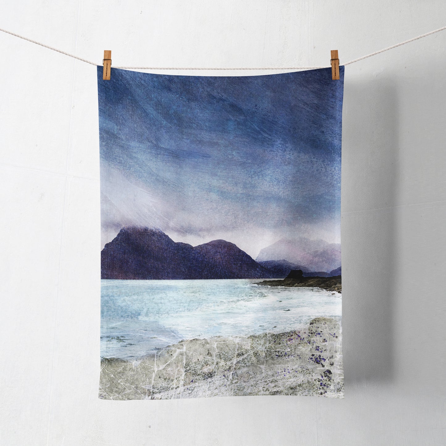 Elgol Shore Isle of Skye Cotton Tea Towel