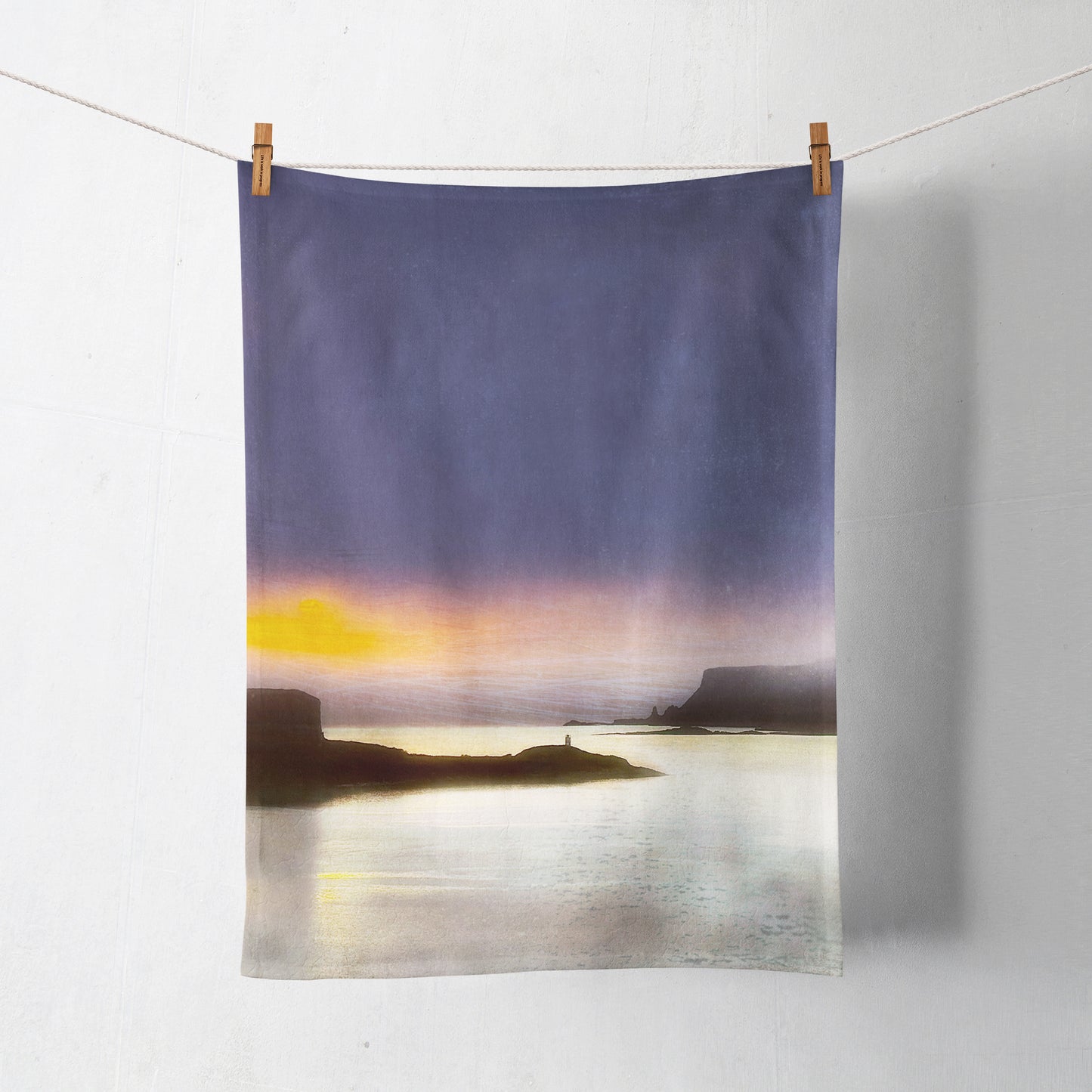 Ardtreck Lighthouse Skye Skye Cotton Tea Towel