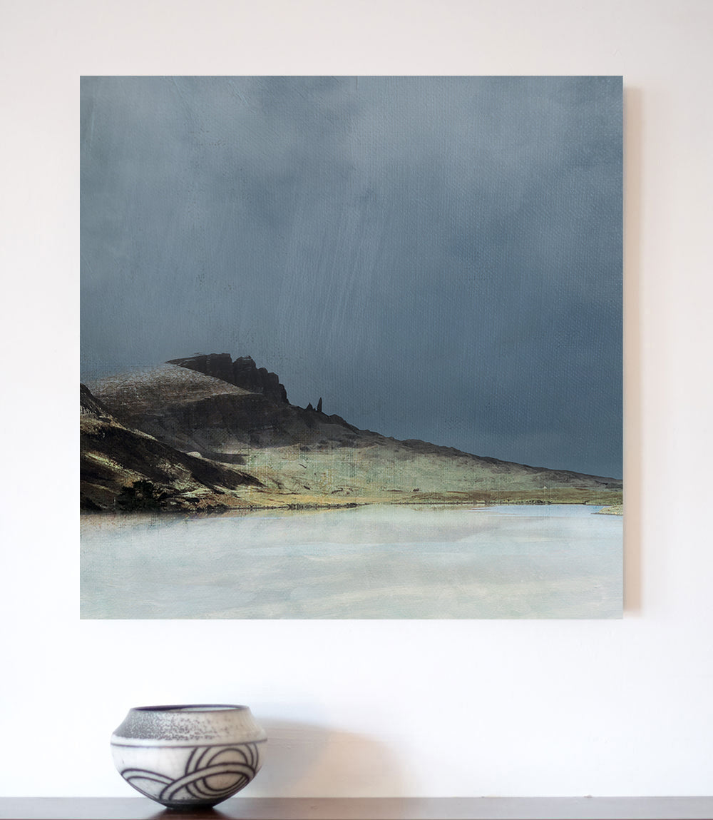 The Storr Loch Isle of Skye Limited Edition Canvas Print