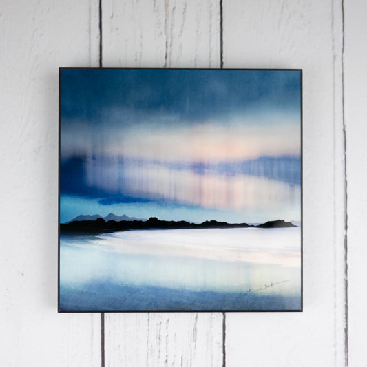 Arisaig Aurora Wood Block Print