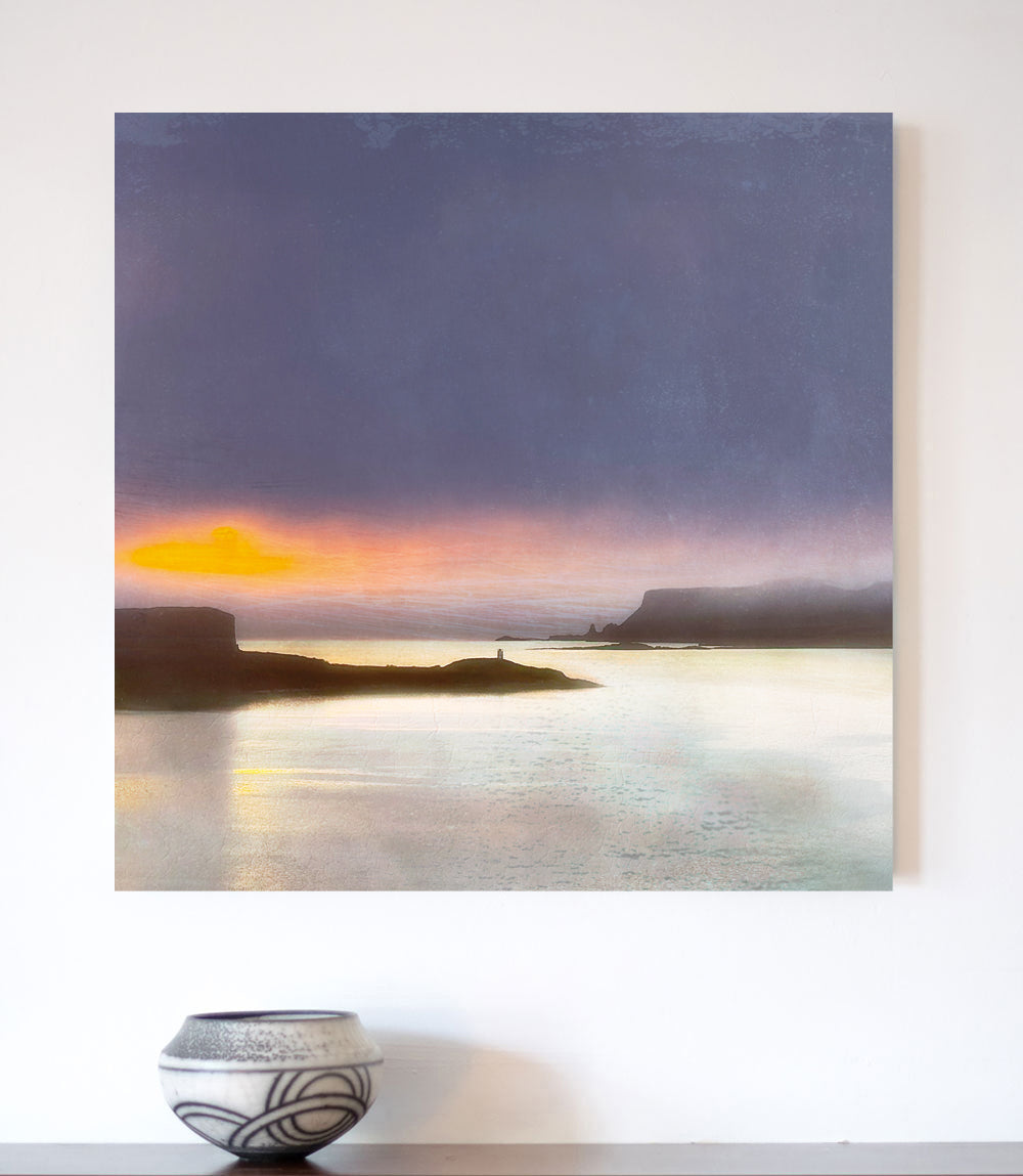 Ardtreck Lighthouse Skye  Limited Edition Canvas Print