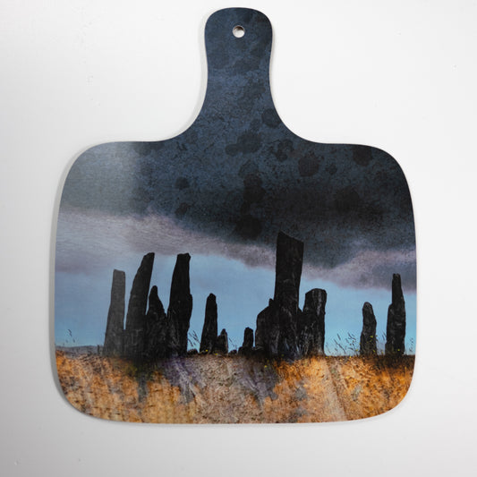 The Calanais Stones Lewis Large Chopping Board