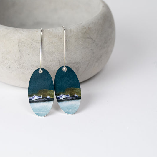 Plockton Aluminium and Silver Earrings