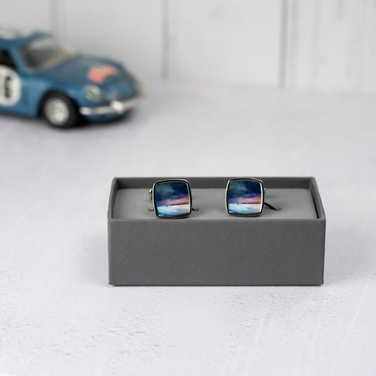 Fishing the Little Minch Cufflinks