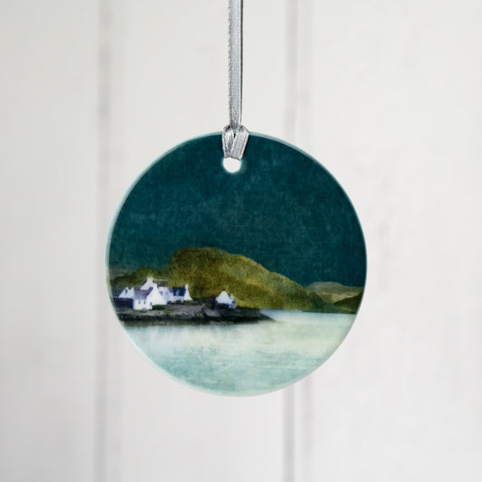 Plockton Porcelain Hanging Ornament