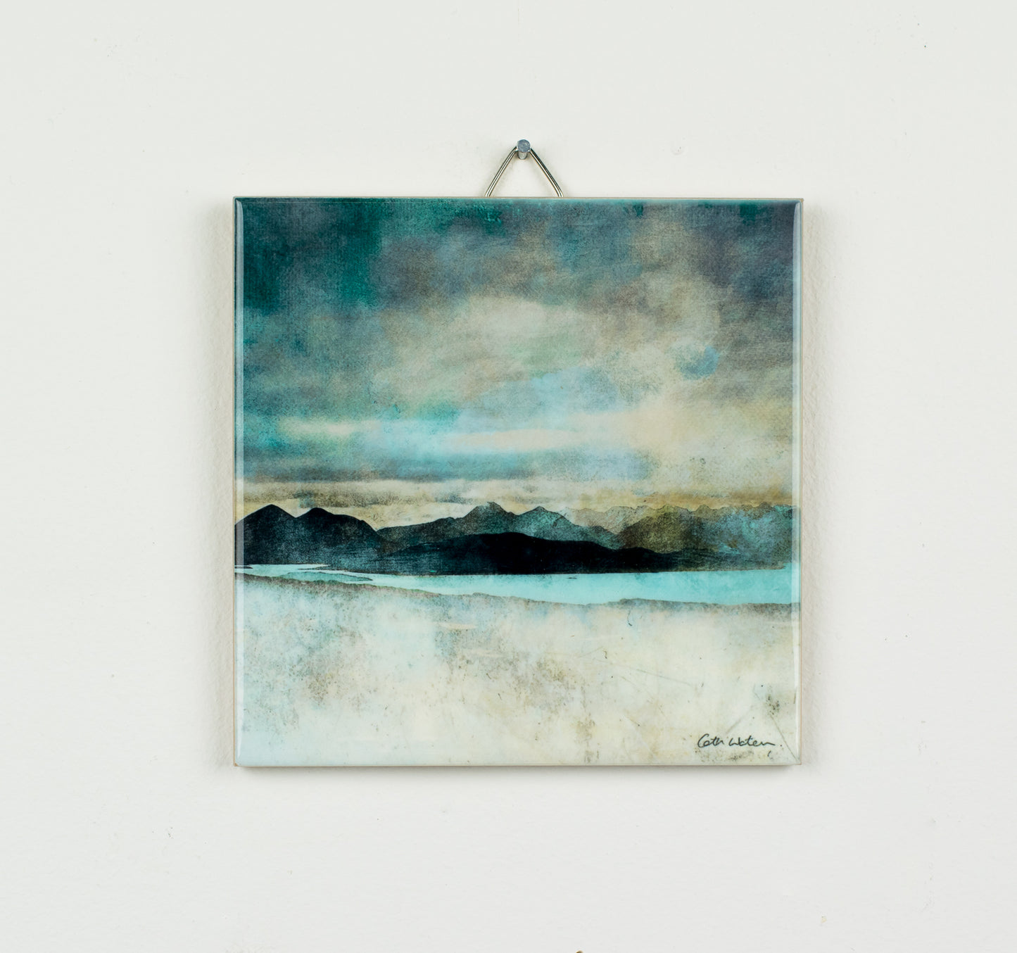 Skye from Bealach Na Ba Applecross Gift Boxed 4.25" ceramic tile