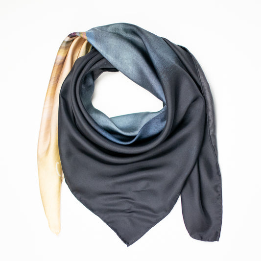 Uist Machair Large Square Silk Scarf