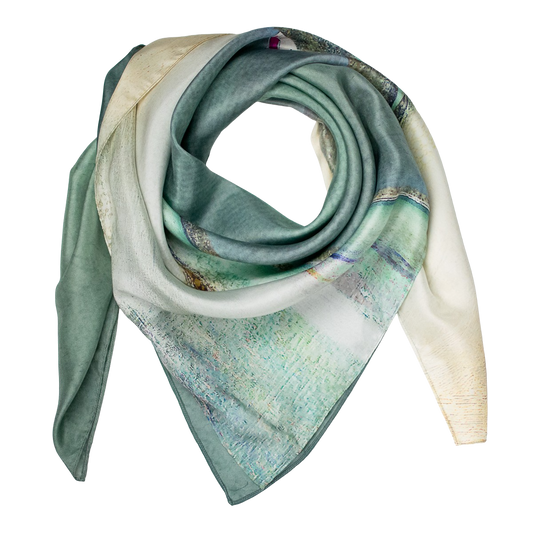 Red Croft Barra Large Square Silk Scarf