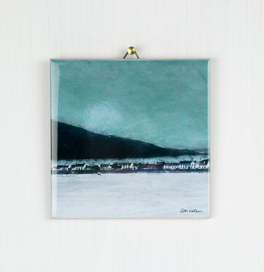 Ullapool Cath Waters Ceramic Hanging Tile Art