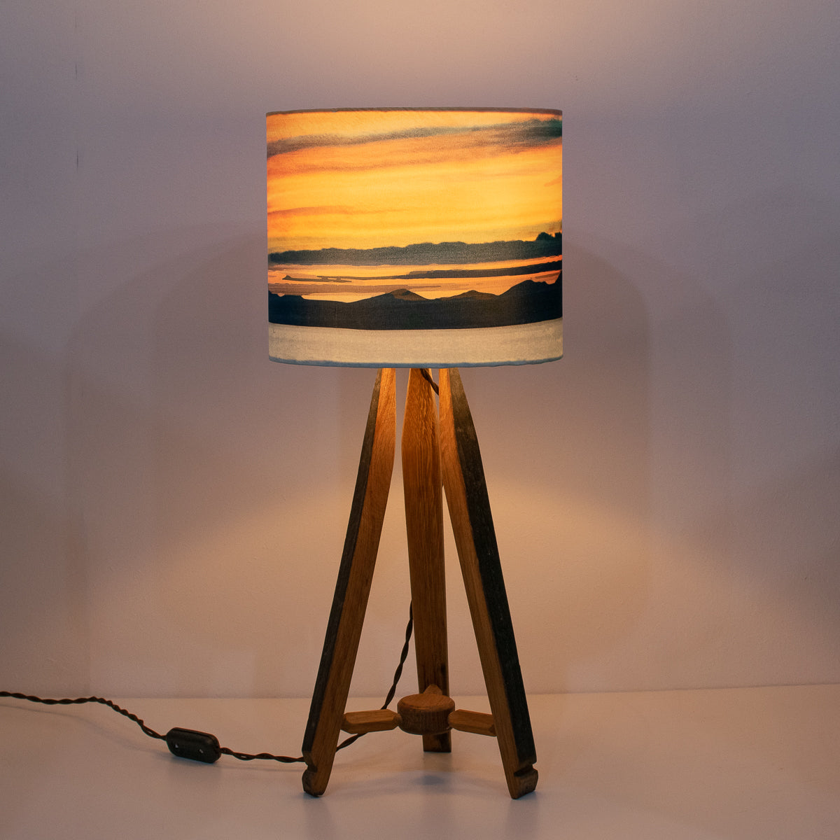 Western Isles from Skye Lampshade