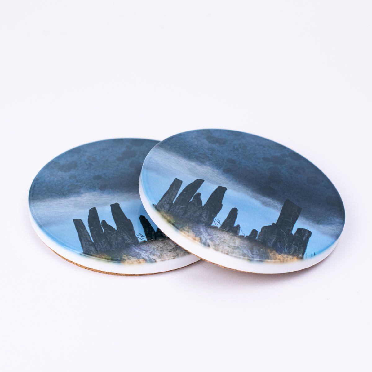 The Calanais Stones Lewis Ceramic Coaster Gift Boxed