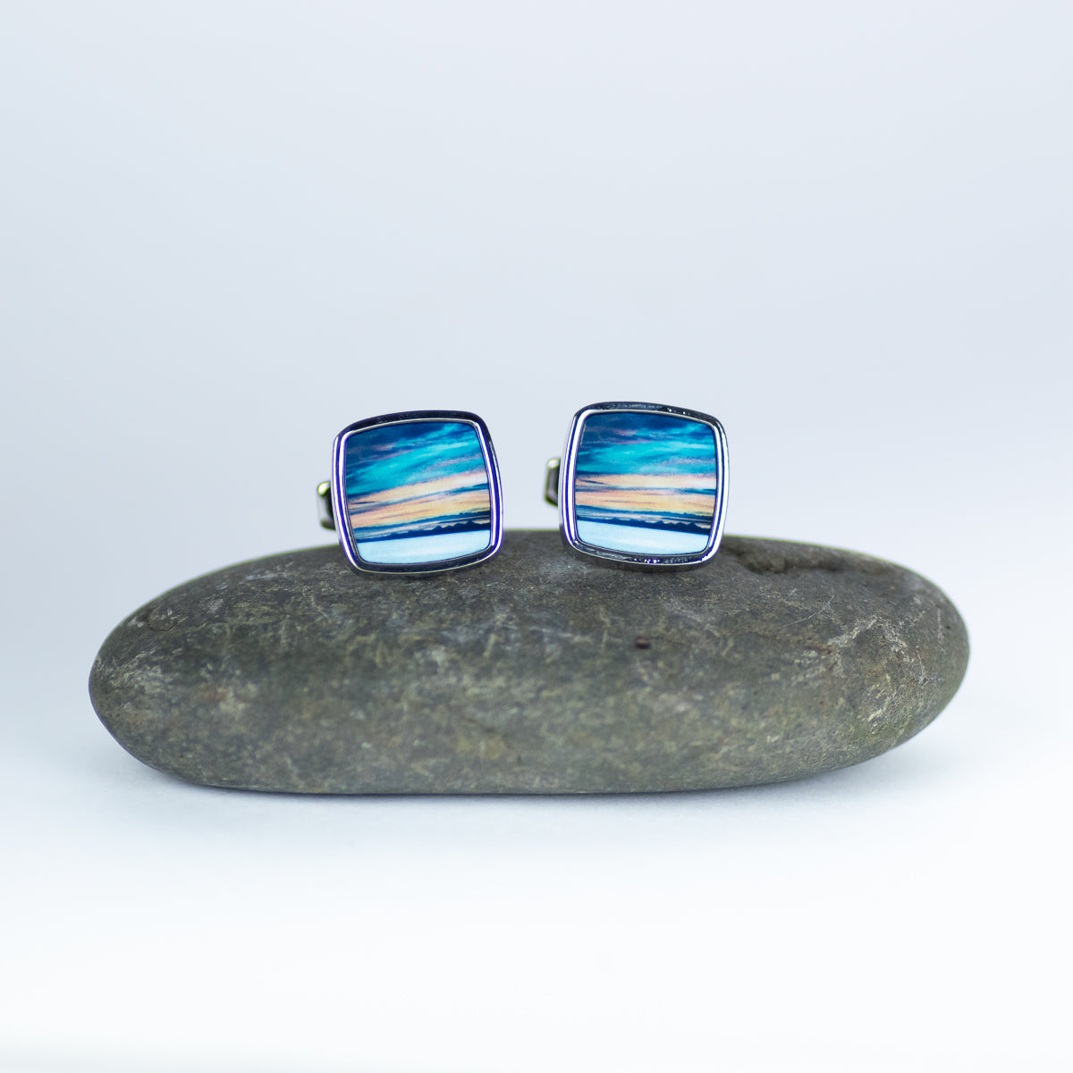 The Western Isles from Skye Cufflinks