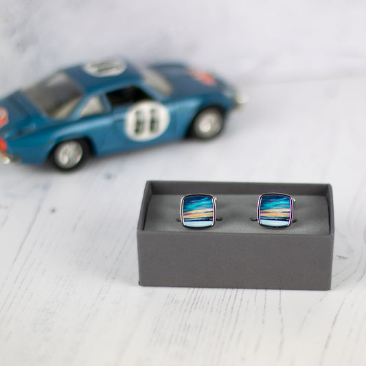 The Western Isles from Skye Cufflinks