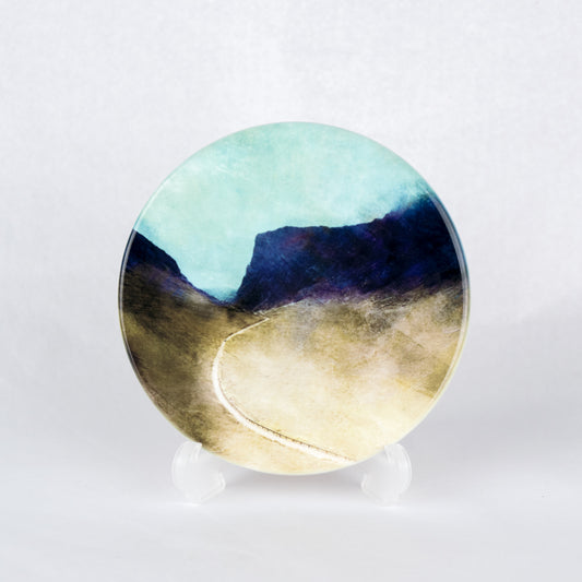 The Bealach Na Ba Applecross Ceramic Coaster