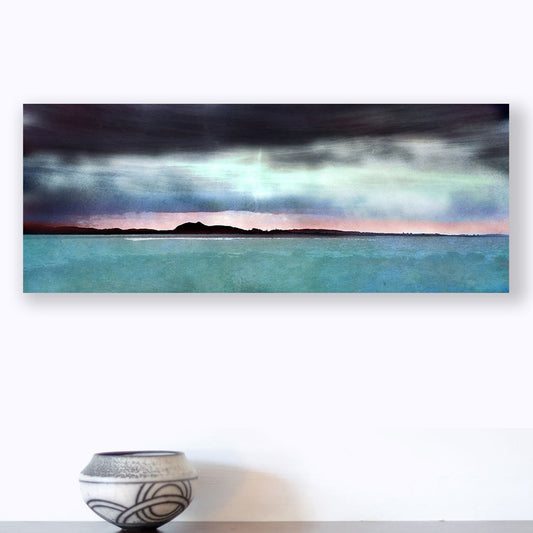 Edinburgh Skyline from East Lothian Limited Edition Canvas Print