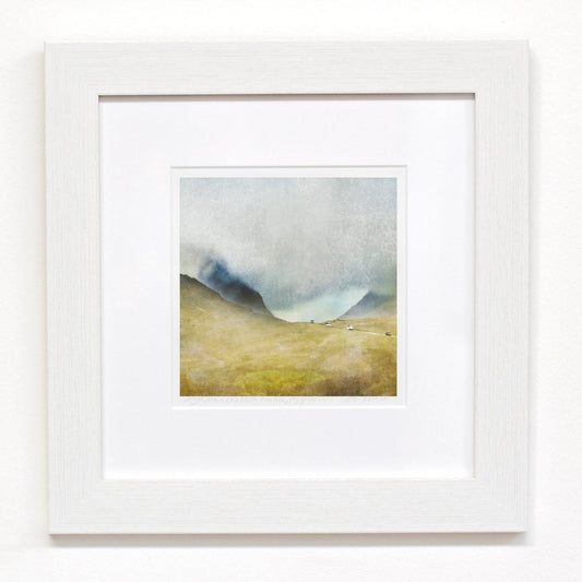 GC02 The Road North Glencoe Framed Print