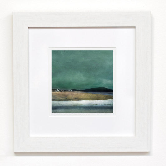 HR02 Salt Marshes Harris Framed Print