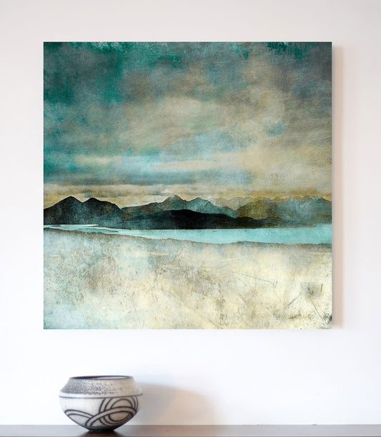 SK01 Skye from Bealach Na Ba Applecross CANVAS