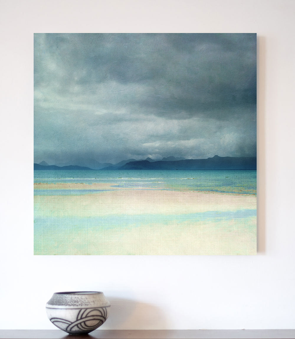 SK03 Skye and Raasay from Applecross CANVAS