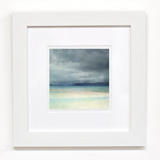 SK03 Skye and Raasay from Applecross Framed Print