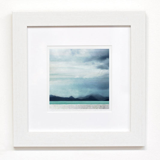 SK08 Red and Black Cuillin Skye Framed Print